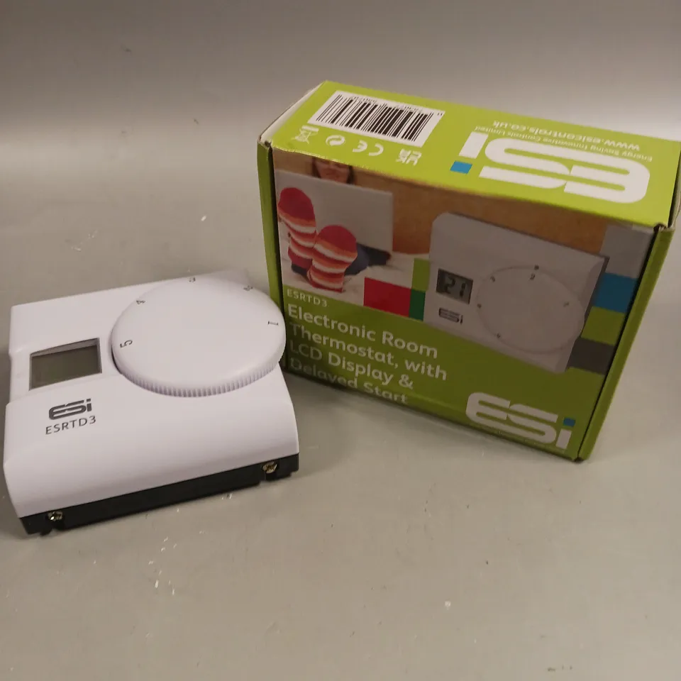 BOXED ESI ELECTRONIC ROOM THERMOSTAT 
