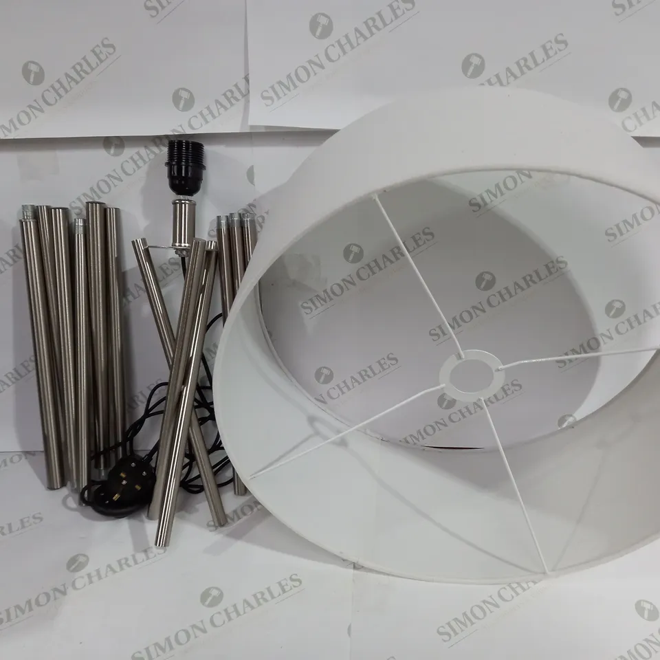 JOHN LEWIS CROSSMARK TRIPOD FLOOR LAMP, STEEL