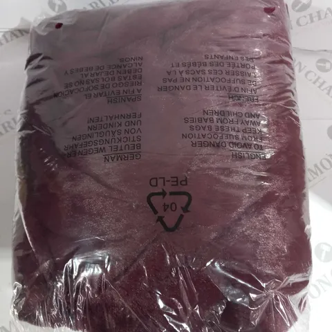 BOXED COZEE HOME VELVETSOFT HEATED THROW IN SHIRAZ WINE