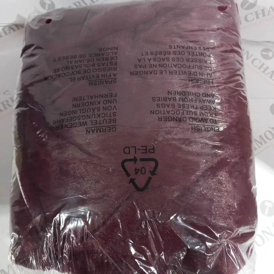 BOXED COZEE HOME VELVETSOFT HEATED THROW IN SHIRAZ WINE