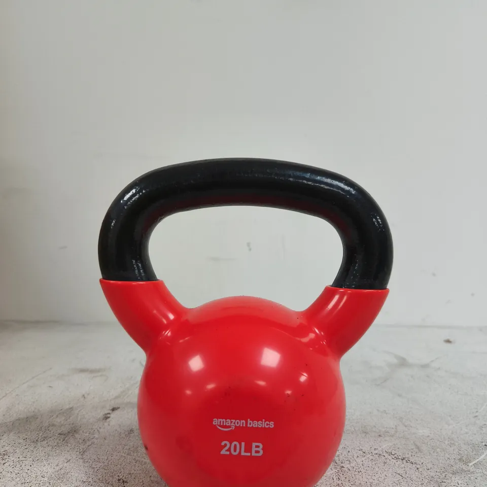 AMAZON BASICS 20 LB KETTLEBELL