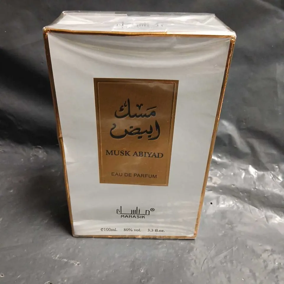 BOXED AND SEALED MUSK ABIYAD EAU DE PARFUM 100ML