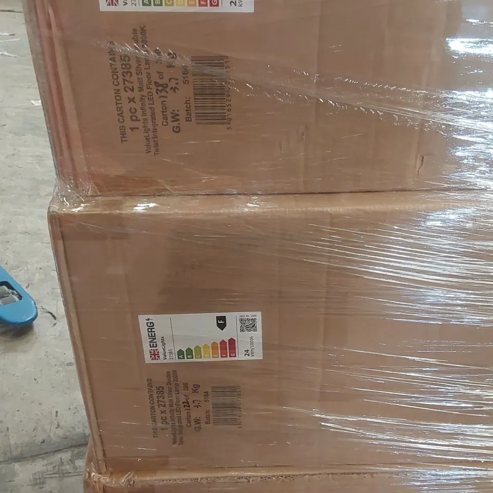 PALLET CONTAINING A LARGE QUANTITY OF ASSORTED LIGHTING PRODUCTS
