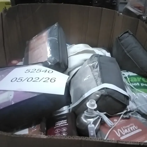 PALLET TO CONTAIN ELECTRIC BLANKETS AND THROWS 