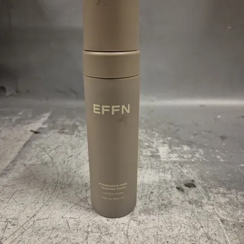 EFFN FRAGRANCE FREE TANNING FOAM - ULTRA DARK - 200ML
