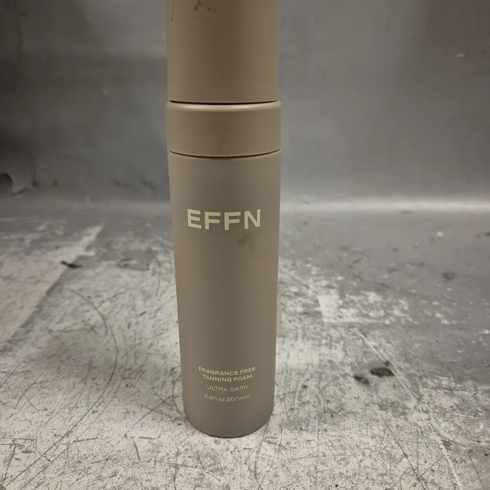 EFFN FRAGRANCE FREE TANNING FOAM - ULTRA DARK - 200ML