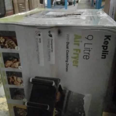 BOXED KEPLIN 9 LITRE AIRFRYER WITH DUAL COOKING ZONES 
