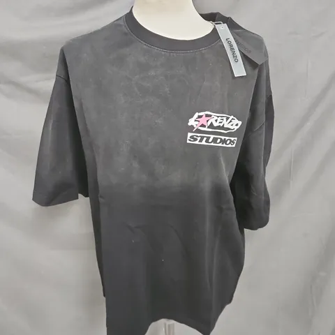 LORENZO WORLD TOUR TEE IN BLACK SIZE M