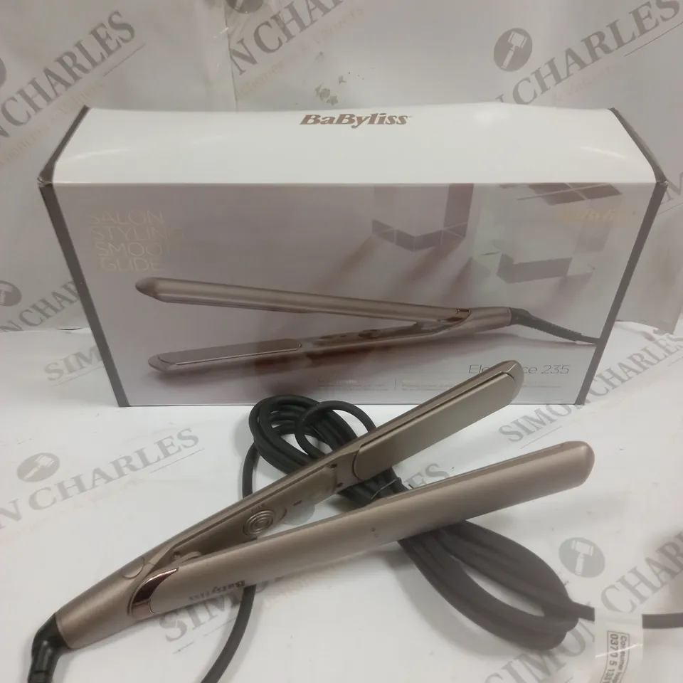 BOXED BABYLISS ELEGANCE 235 STRAIGHTENERS 