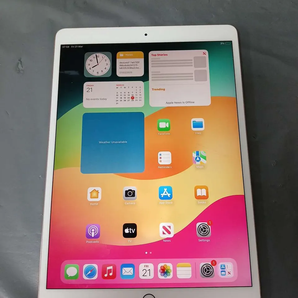 APPLE IPAD PRO 10.5INCH 64GB PINK MQDY2B/A