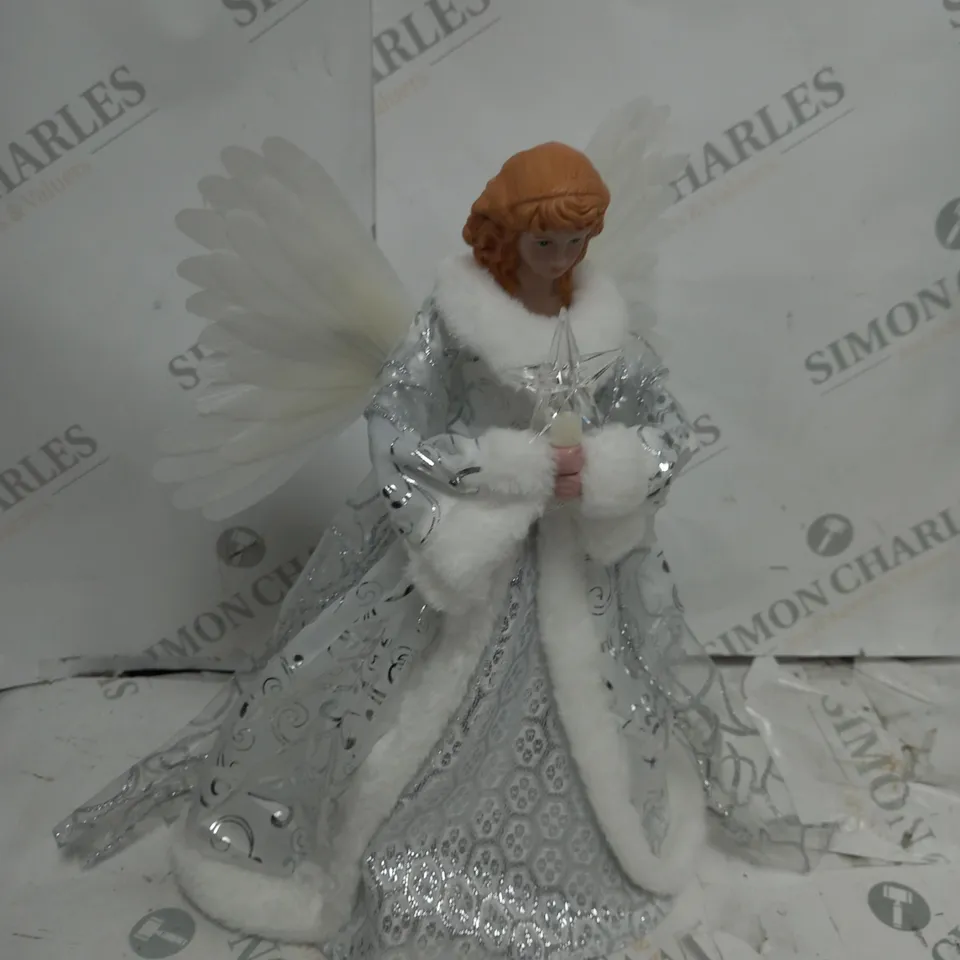 BOXED MR CHRISTMAS FIBER OPTIC ANIMATED ANGEL