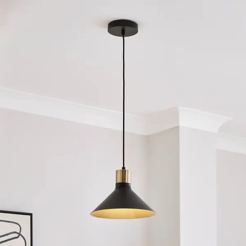 BOXED MORGAN INDUSTRIAL ADJUSTABLE PENDANT LIGHT