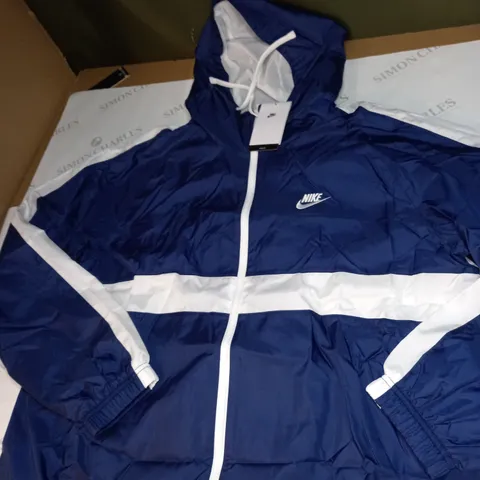 NIKE LOGO WATERPROOF JACKET SIZE L