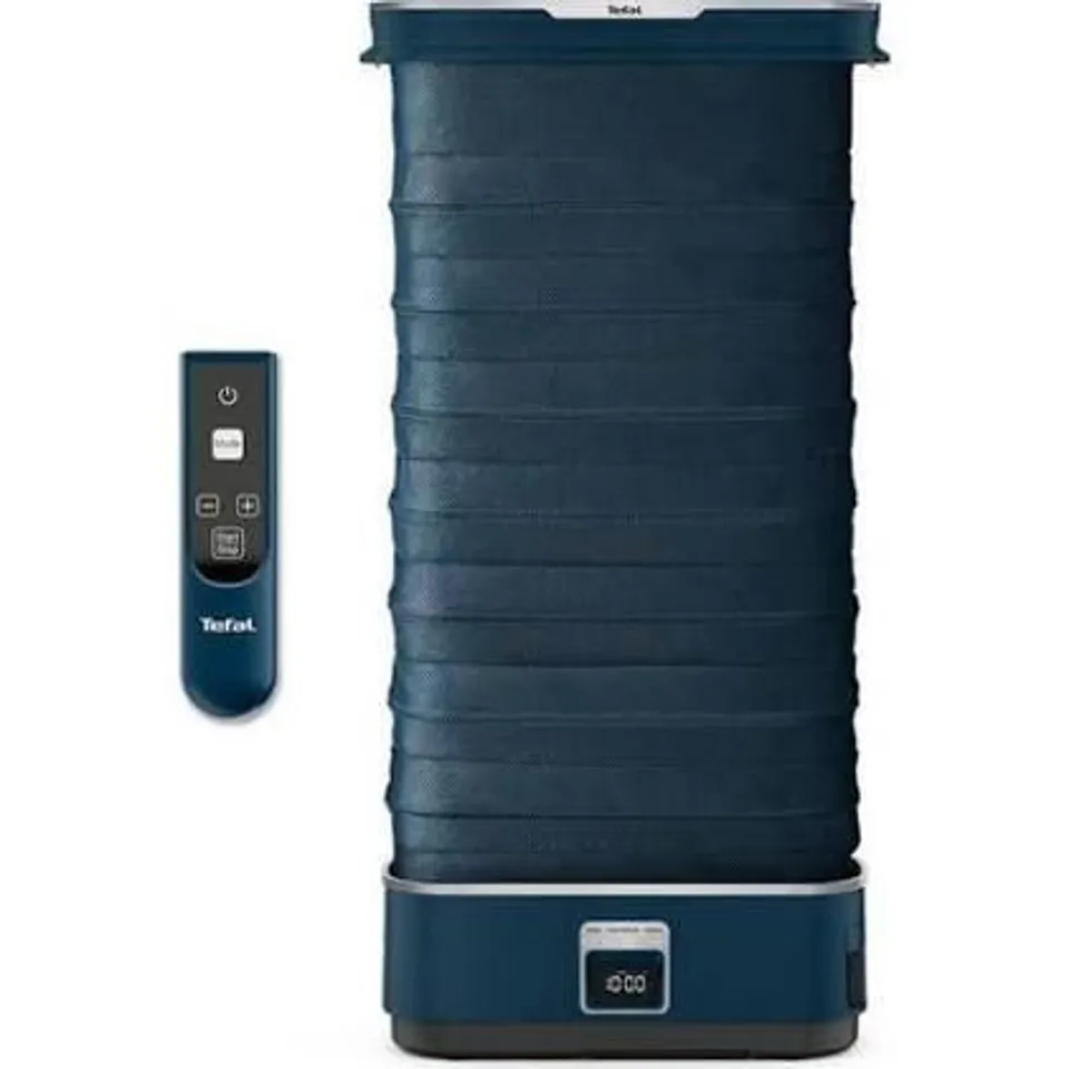 BOXED TEFAL YT2020G0 AUTOMATIC CLOTHES STEAMER SYSTEM - DEEP BLUE
