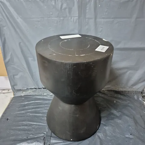 K BY KELLY HOPPEN SIDE TABLE IN BLACK - COLLECTION ONLY
