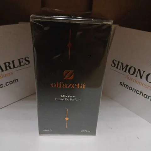 BOXED AND SEALED OLFAZETA MILLESIME EXTRAIT DE PARFUM 70ML