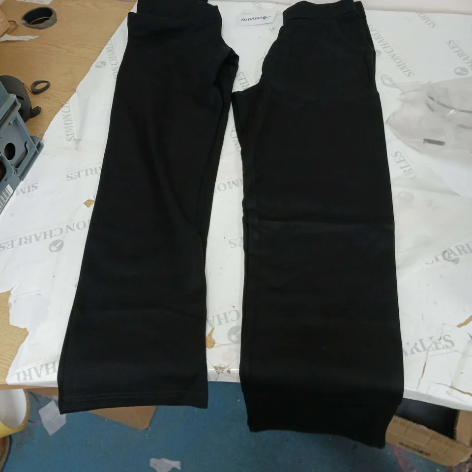TWO PAIRS EVERYDAY GIRLS TROUSERS 13-14 YEARS OLD
