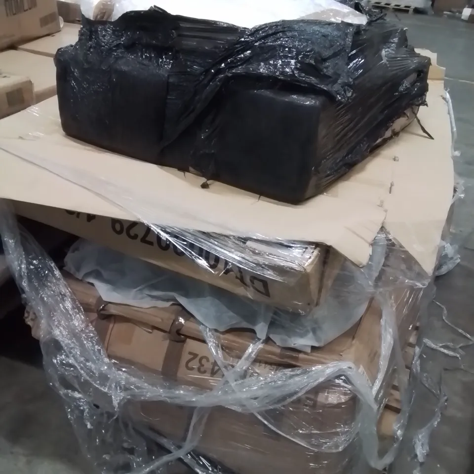 Pallet to include incomplete Furniture parts and peices 