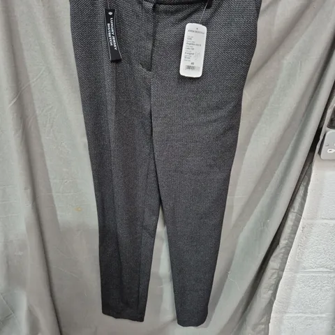 ANNA MONTANA ANGELIKA SLIM FIT TROUSERS - LUXURY JERSEY BISTRETCH, LIDO 130, EU SIZE 46