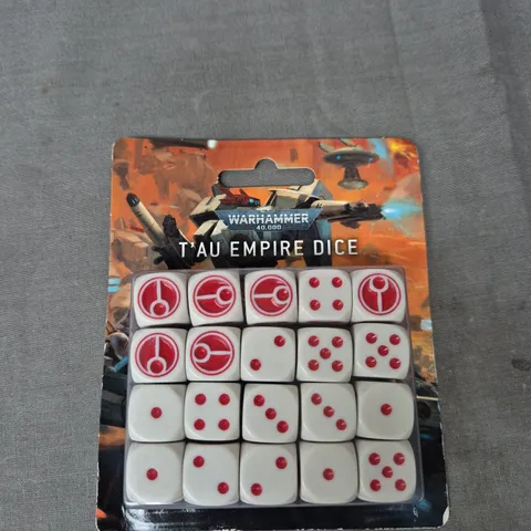 WARHAMMER 40,000 T'AU EMPIRE DICE