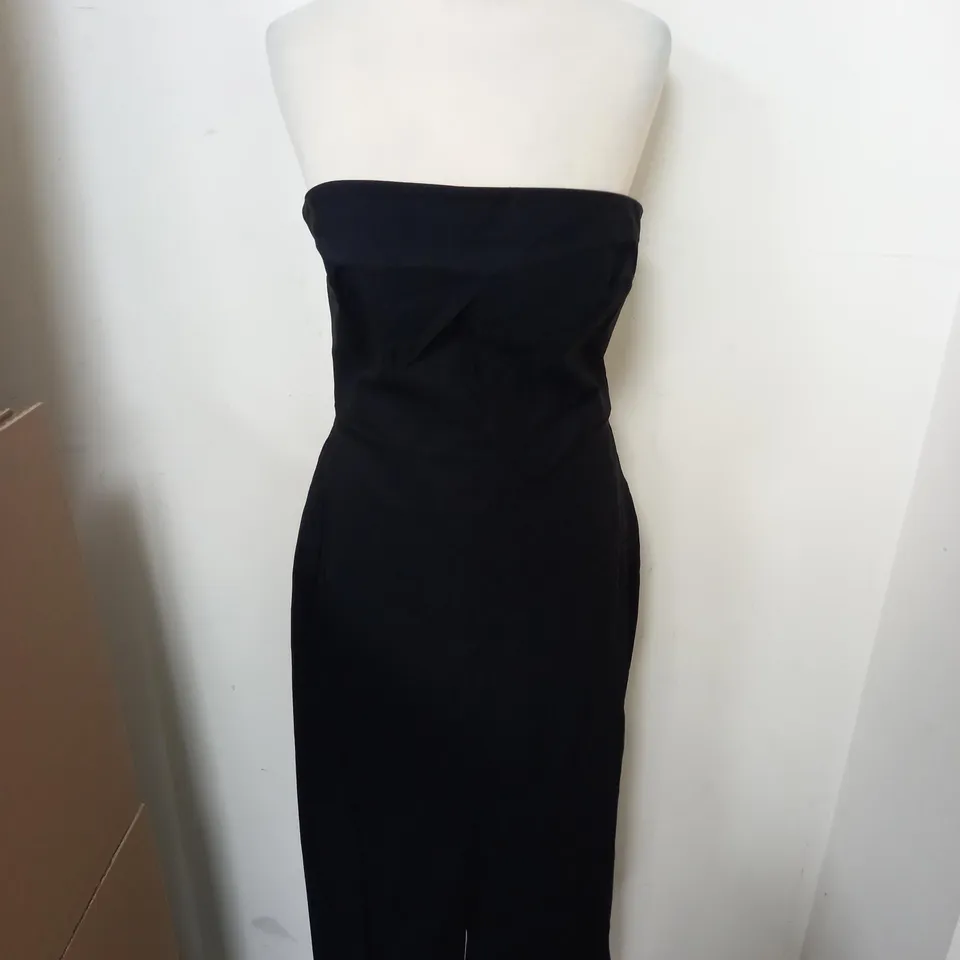 M7S COLLECTION BLACK SIZE 12 LONG DRESS 