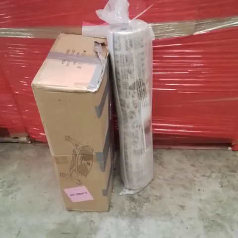 PALLET OF ASSORTED HOUSEHOLD GOODS AND PRODUCTS TO INCLUDE;AREA RUG,GYM EQUIPMENT