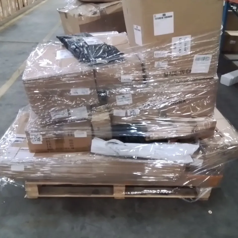 PALLET CONTAINING VARIOUS ASSORTED BOXED HOUSEHOLD/ELECTRONIC/MECHANICAL ITEMS 