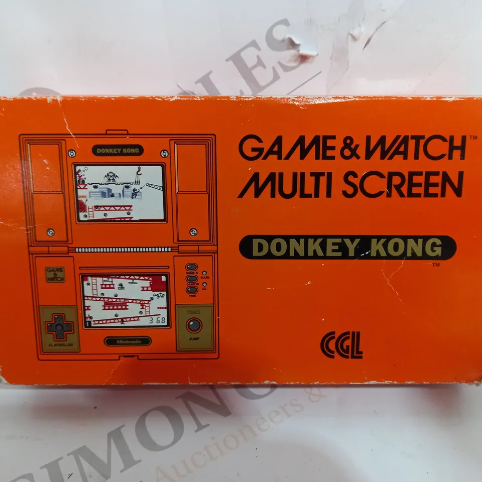 BOXED GAME & WATCH MULTISCREEN DONKEY KONG 