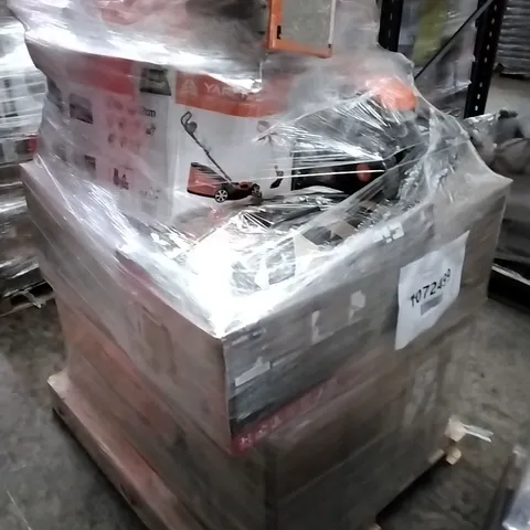 PALLET OF APPROXIMATELY 12 UNPROCESSED RAW RETURN HOUSEHOLD AND ELECTRICAL GOODS TO INCLUDE;