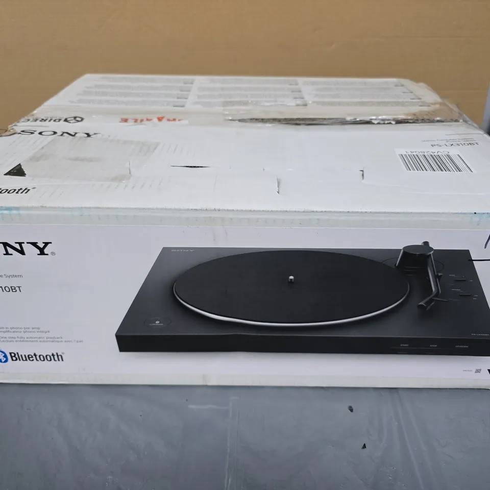 SONY PS-LX310BT TURNTABLE – BLUETOOTH
