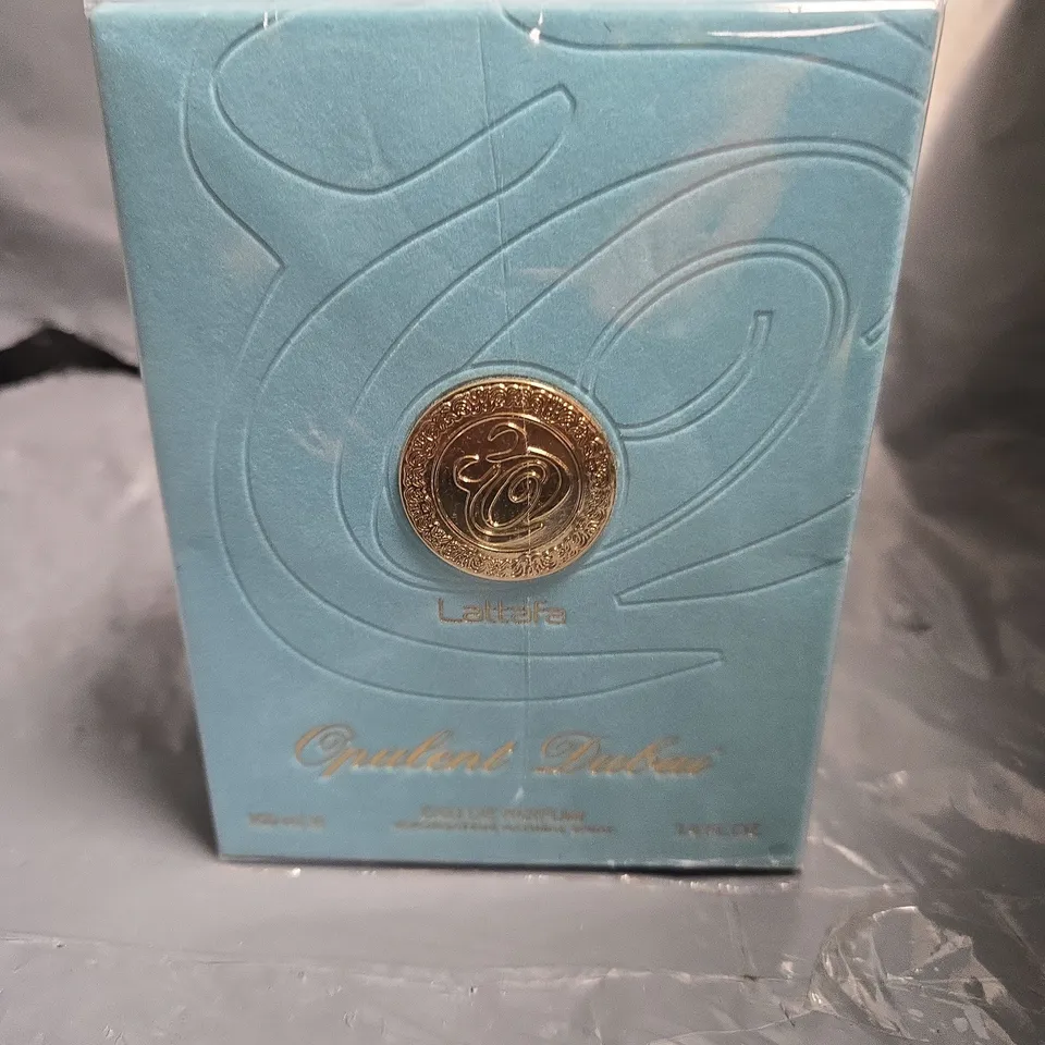 BOXED AND SEALED LATTAFA OPULENT DUBAI EAU DE PARFUM 100ML
