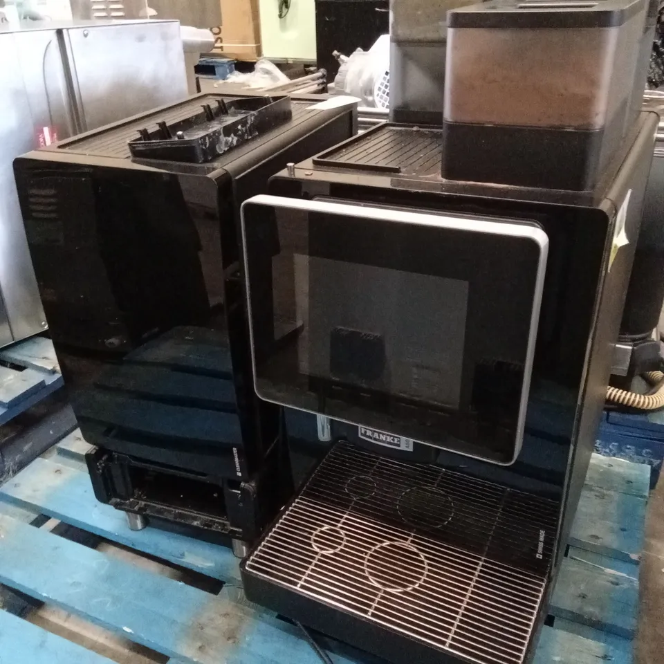 FRANKE A600 COMMERCIAL COFFEE ESPRESSO MACHINE WITH MILK FRIDGE 