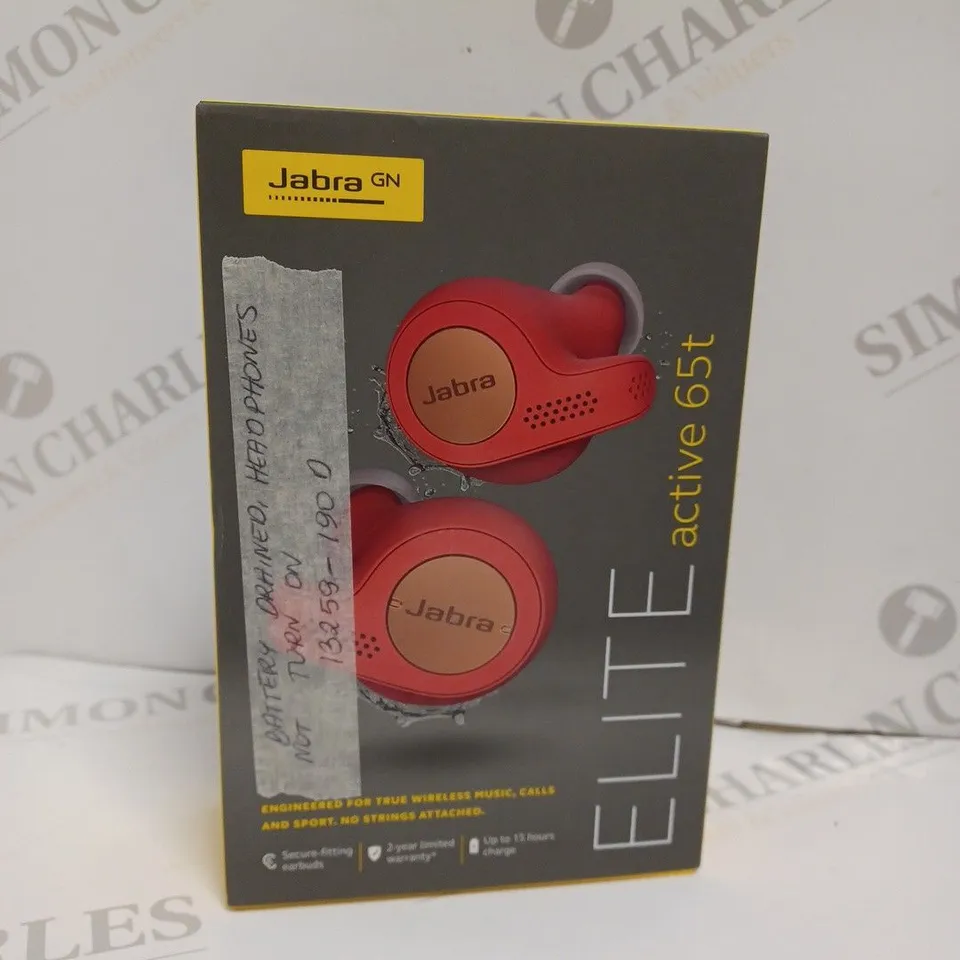 BOXED JABRA ELITE ACTIVE 65T EARBUDS