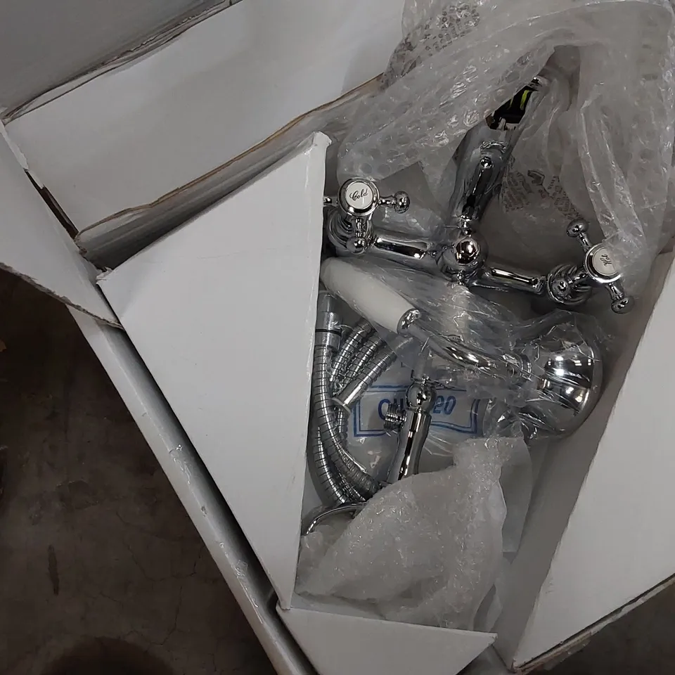 BOXED CHROME TAP SET (1 BOX)