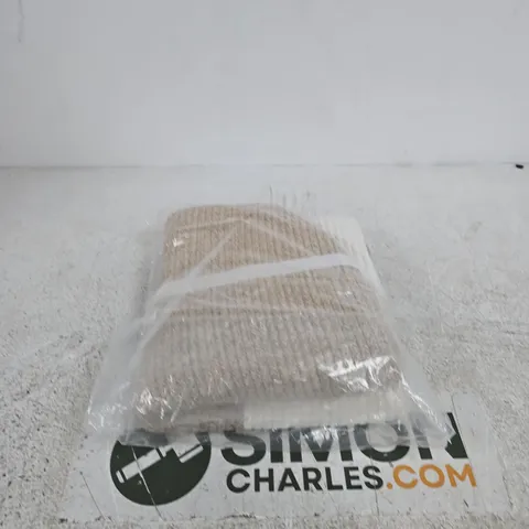 TWO-TONE WOVEN LAUNDRY BASKET WITH HANDLES