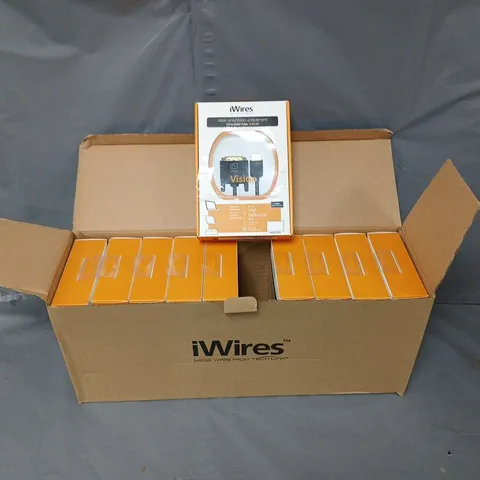 BOX OF 10 BOXED IWIRES VISION DVI TO HDMI 2.0M 