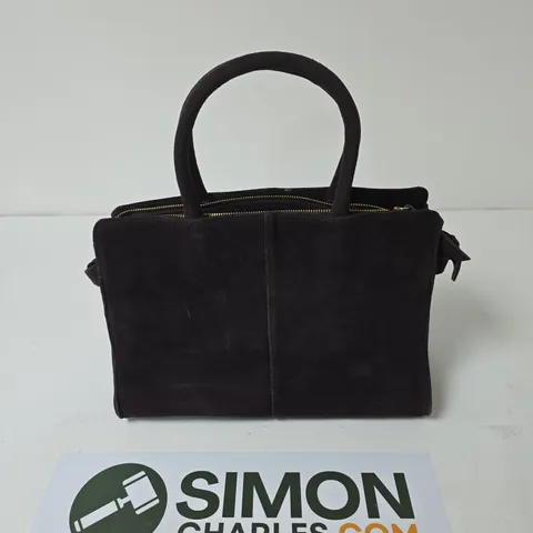 SUEDE WEST END HANDBAG BROWN