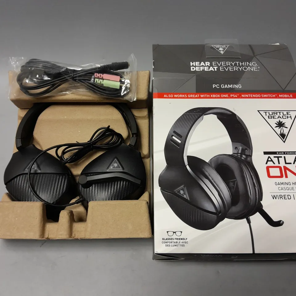 BOXED PC GAMING ATLAS ONE WIRED HEADSET 