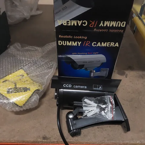 BOXED REALISTIC LOOKING DUMMY SECURITY CAMERA 