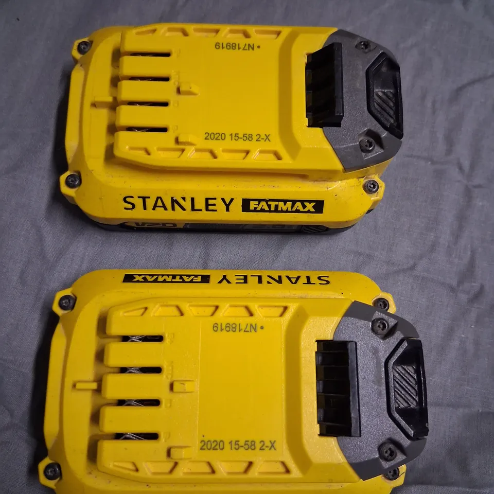 BOXED STANLEY FATMAX 18V BRUSHLESS HAMMER DRILL V20 LITHIUM ION 