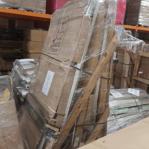PALLET CONTAINING APPROXIMATELY 6x WET ROOM 8MM SHOWER SCREENS