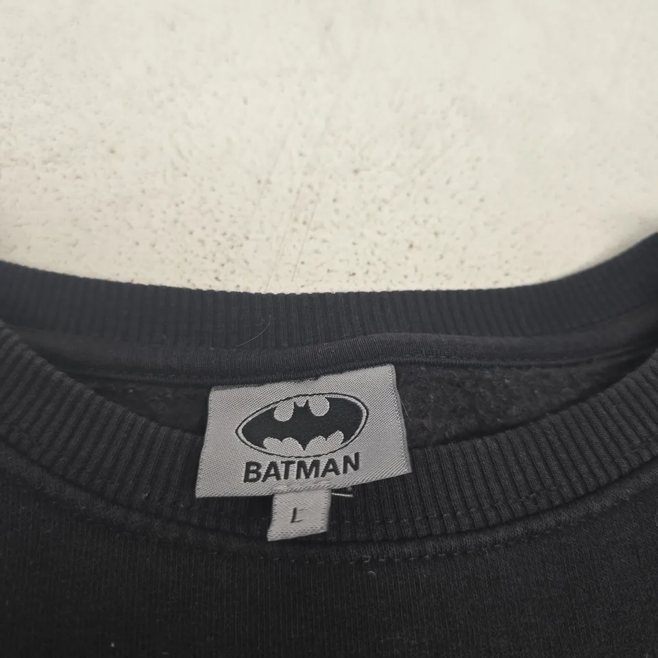BATMAN BLACK LARGE JUMPER