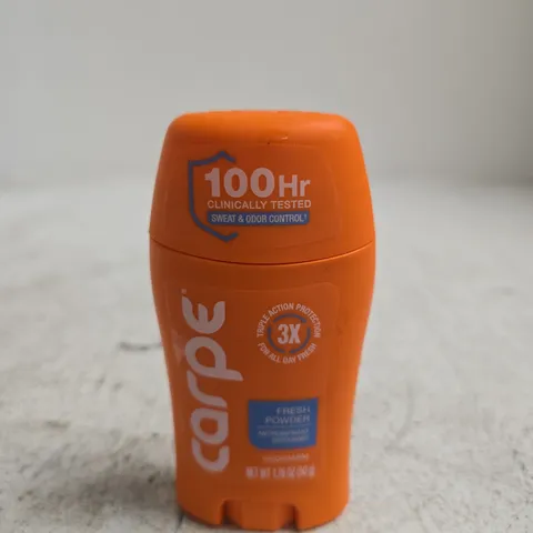 CARPE ORANGE ANTIPERSPIRANT DEODORANT STICK – FRESH POWDER