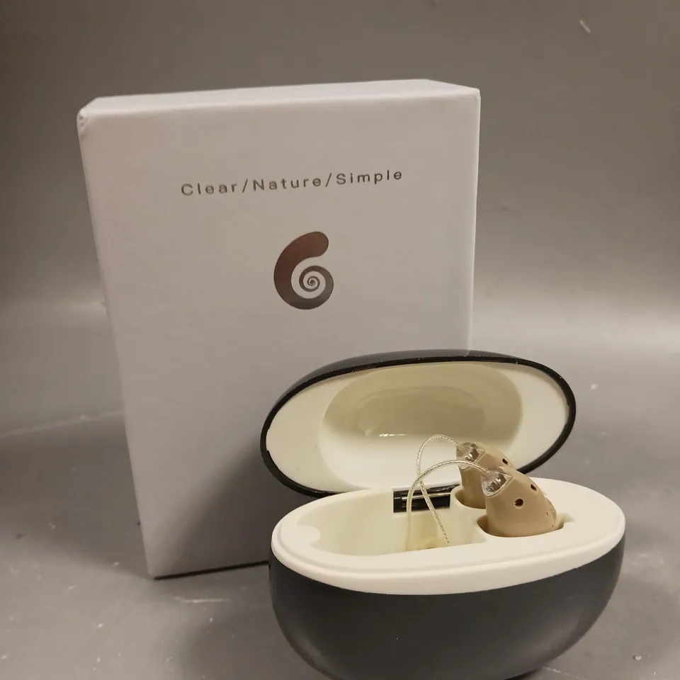 BOXED CLEAR/NATURE/SIMPLE HEARING AIDS