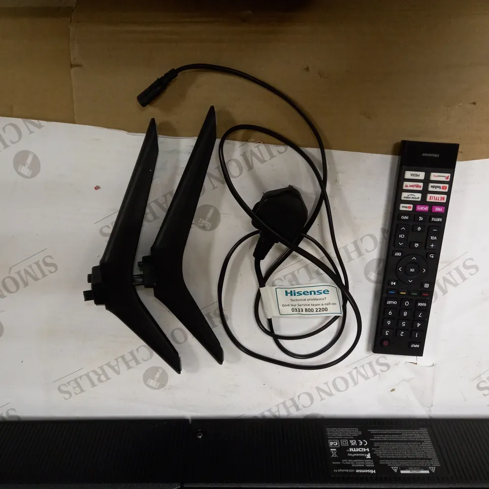 HISENSE 50A6BGTUK (50 INCH) 4K UHD SMART TV COLLECTION ONLY