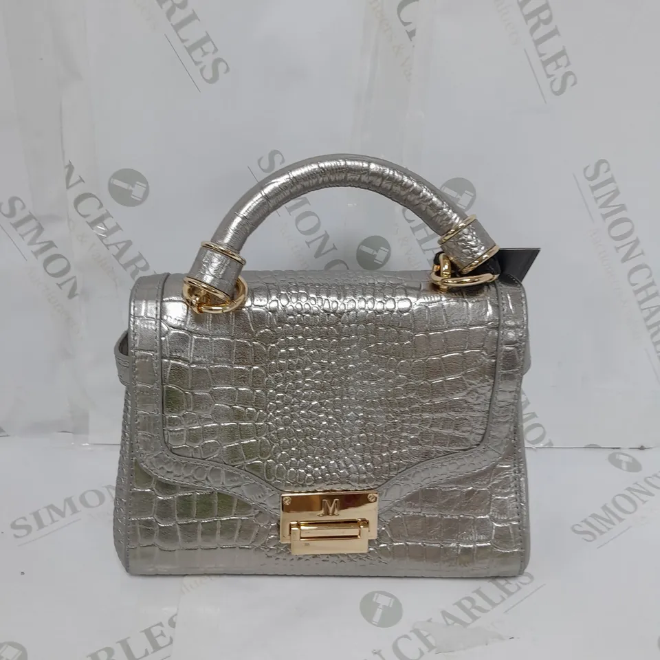 JULIEN MACDONALD MEDIUM TOP HANDLE LEATHER GRAB BAG