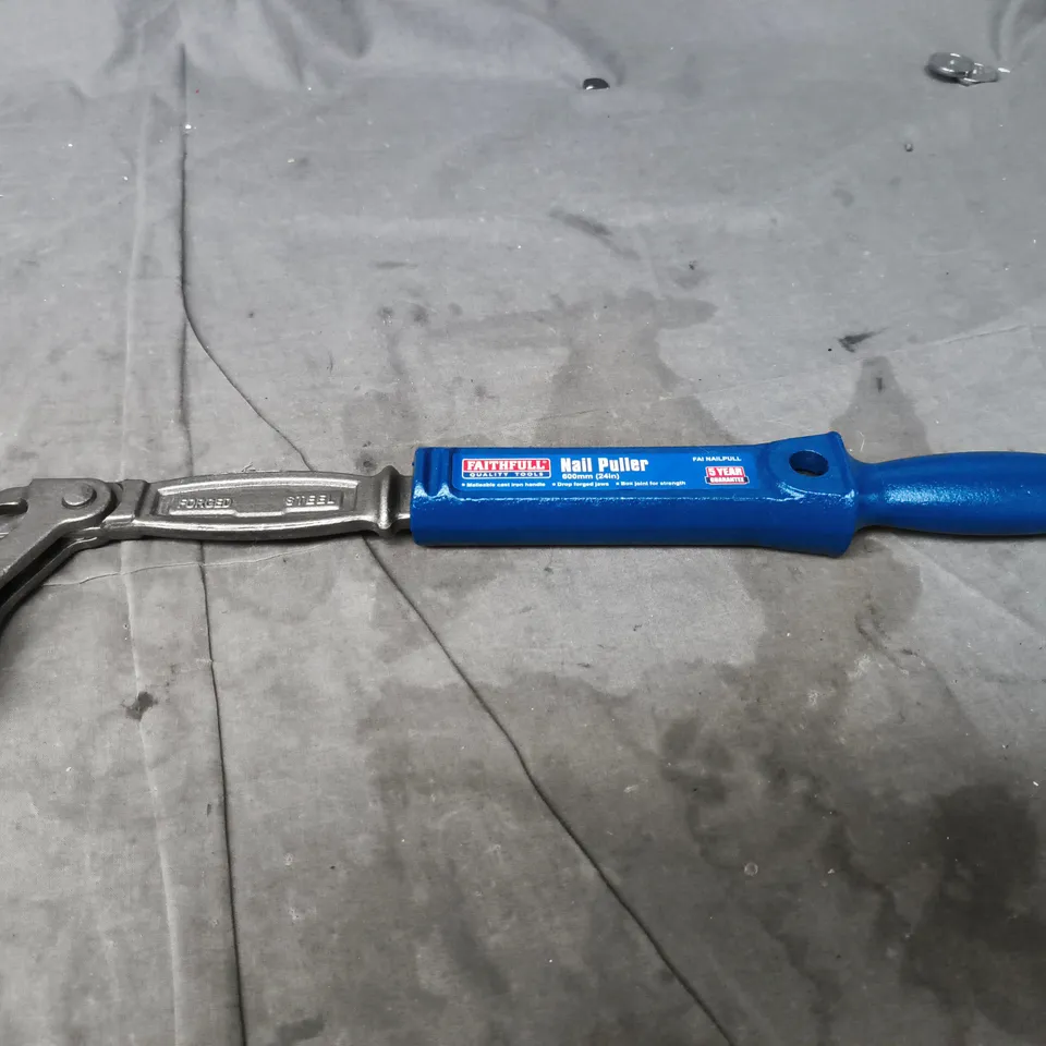 FAITHFULL NAIL PULLER 600MM (24IN) – MALLEABLE CAST IRON HANDLE