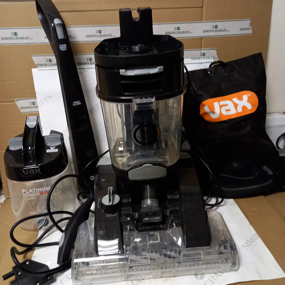 VAX PLATINUM POWER MAX CARPET WASHER 