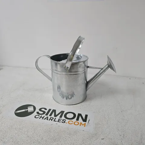 GALVANISED METAL WATERING CAN