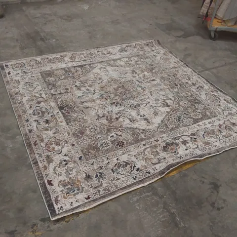 QUALITY DESIGNER AREA RUG - APPROXIMATELY 200 x 200cm